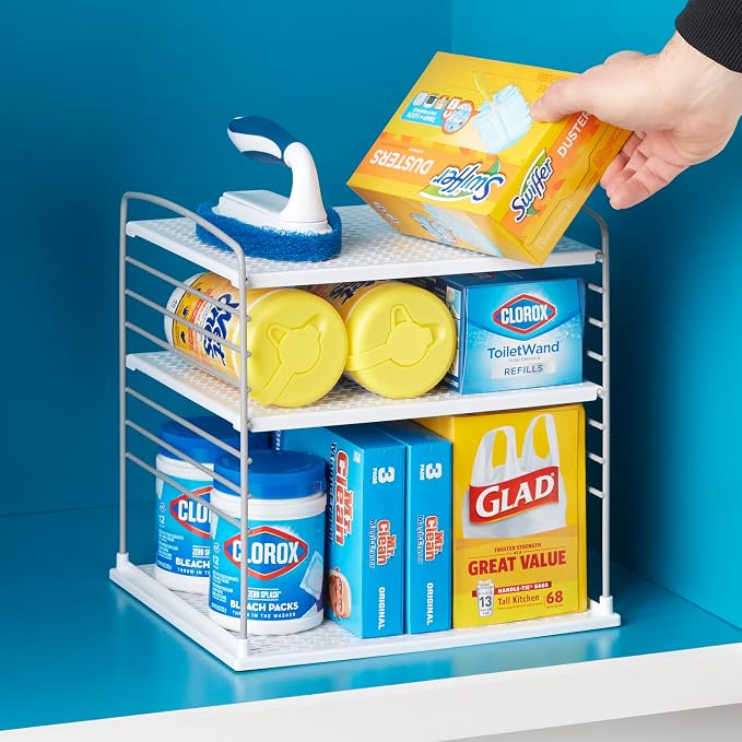 YouCopia UpSpace Cabinet Box Organizer, Adjustable Kitchen and Pantry Shelf - Image 8