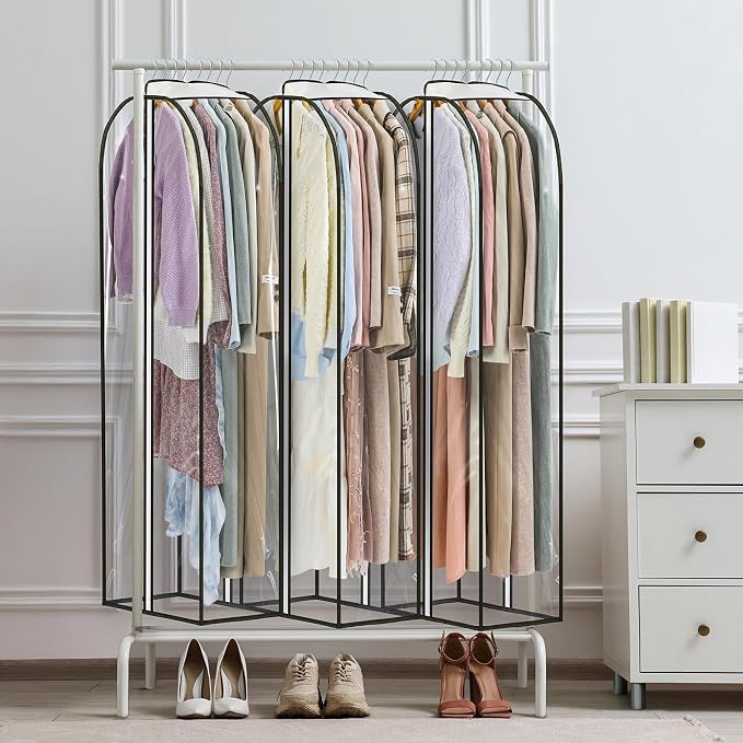 LANDNEOO 6 Pack Clear Garment Bags - Image 7