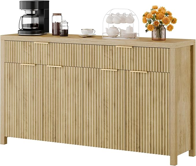 Lulive 55" Sideboard Buffet Cabinet - Image 7