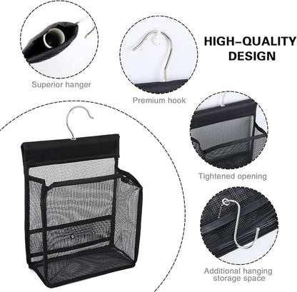 Hanging Mesh Bath Baskets Organizer Storage Shower Caddy College - Image 2