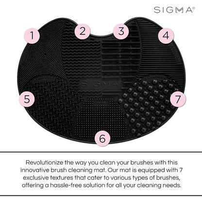 Sigma Beauty Makeup Brush Cleaner Mat – Sigma Spa Express Silicone Makeup Brush - Image 3