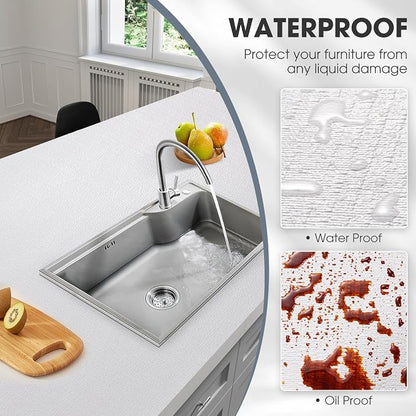 Drawer and Shelf Liner, Non-Slip Kitchen Cabinet Liners Non-Adhesive Thick - Image 5