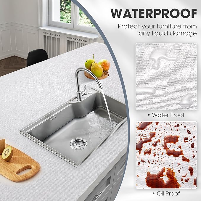 Drawer and Shelf Liner, Non-Slip Kitchen Cabinet Liners Non-Adhesive Thick - Image 5