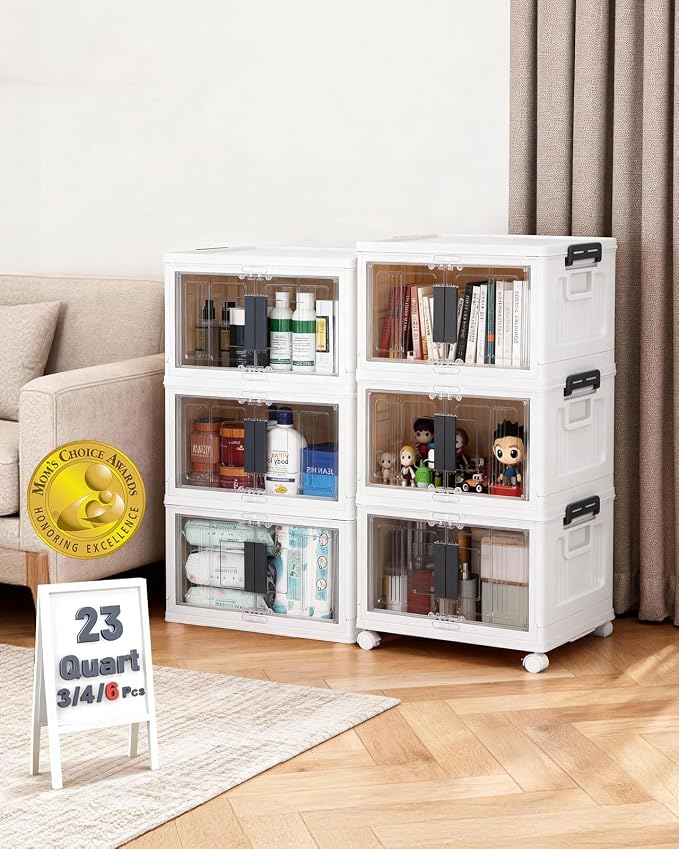 OlarHike 23QT Stackable Storage Bins by OlarHike