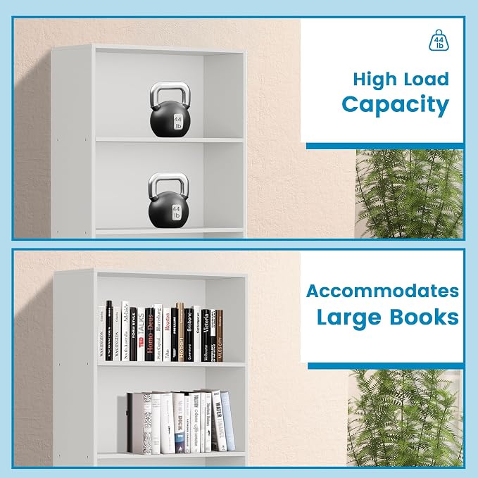 GRUSIGN 71" Tall 6-Tier Bookshelf, Large Open Display Bookcase - Image 5