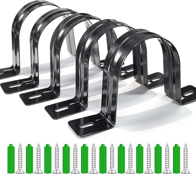 Dust Collection Hose and Pipe Holder Adjustable Hangers Bracket, Don’t Broken by Pertresion