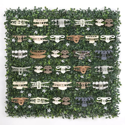 SNOWSTAR Green Grass Claw Clip Organizer Holder, Claw Clip Holder and Storage by WelcometoSNOWSTAR
