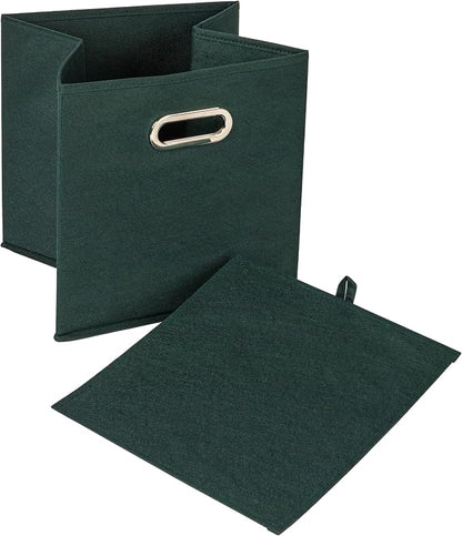 Household Essentials Foldable Fabric Storage Cubes 6-Pack – 11x11x11 Stackable - Image 4