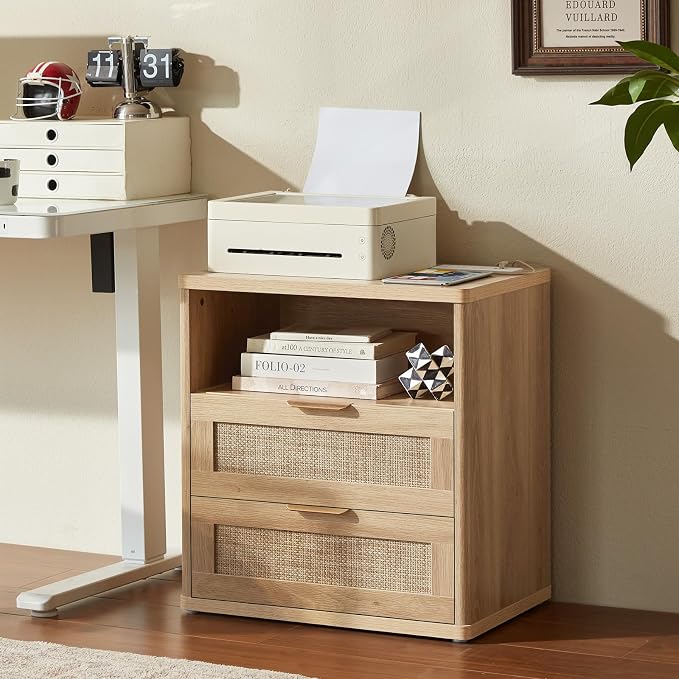 LEYAOYAO Rattan Night Stand - Image 5