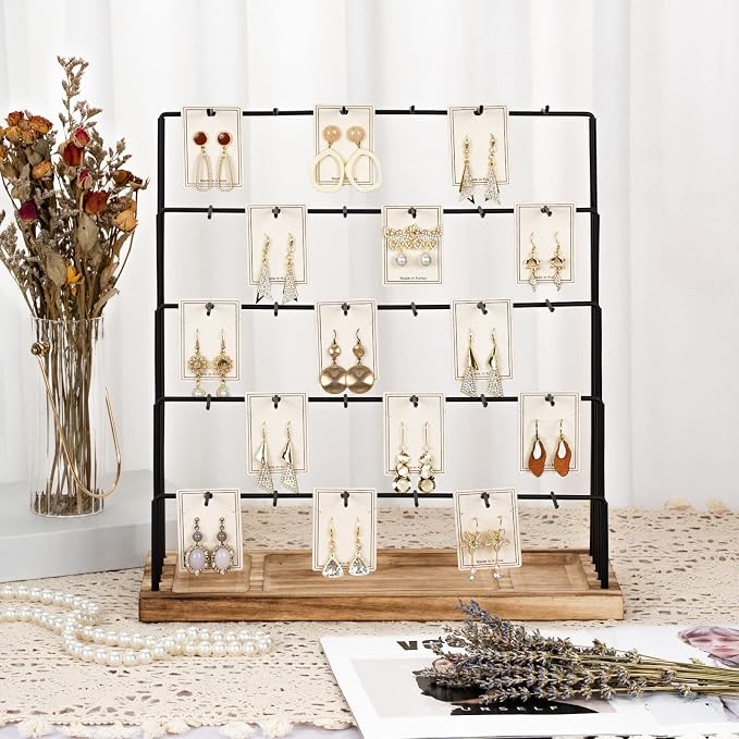 DGWJSU Earring Display Stands for Selling, Earring Rack Display Holder Stand - Image 4