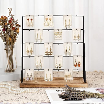 DGWJSU Earring Display Stands for Selling, Earring Rack Display Holder Stand - Image 4
