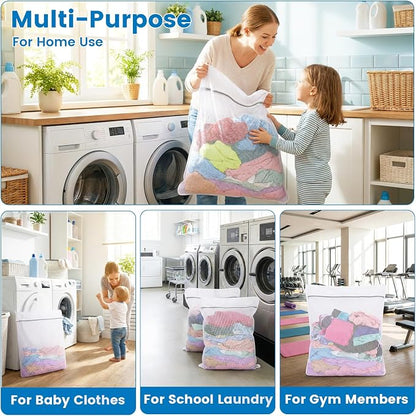 Dntorx 2 Pack XXX-Large Mesh Laundry Bags - Image 4