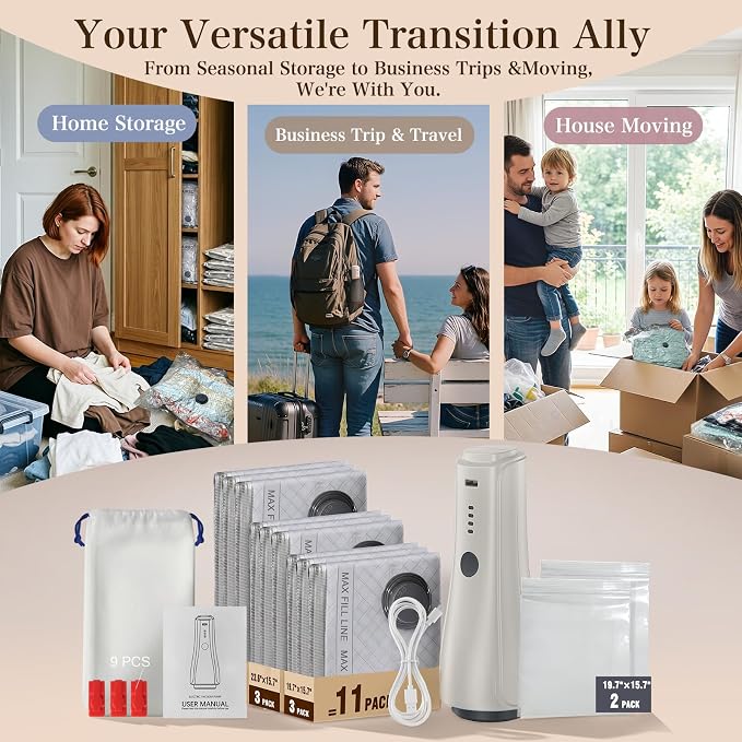 QcoQce Vacuum Storage Bags - Image 8