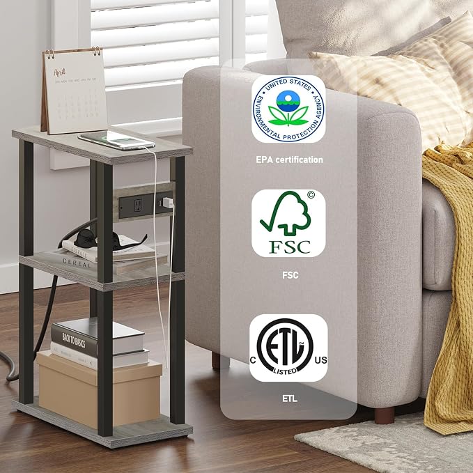 TUTOTAK Small Narrow Side Table - Image 5