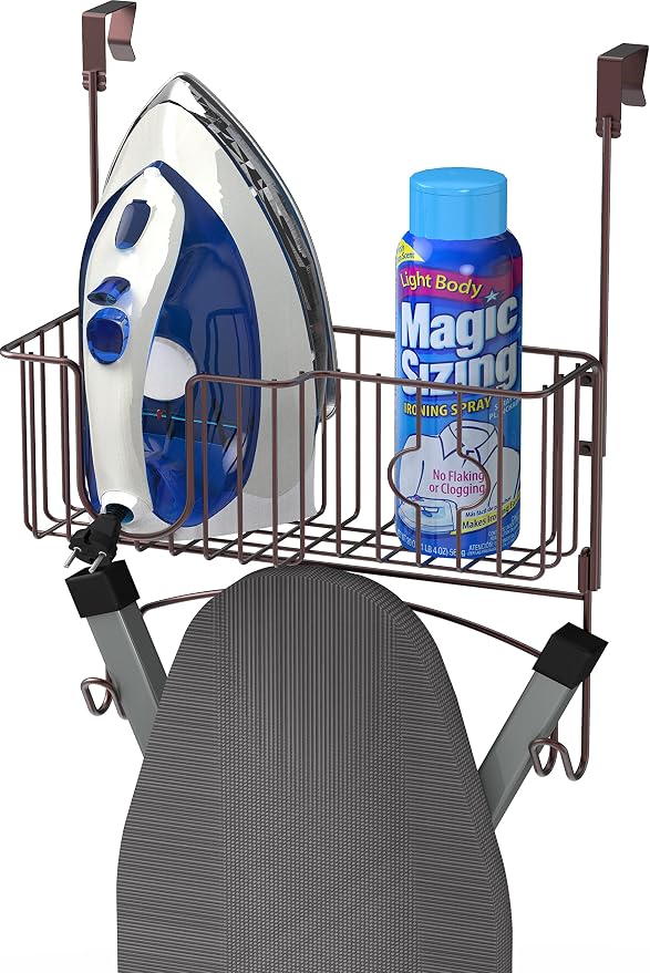 Simple Houseware Over-The-Door/Wall-Mount Ironing Board Holder by SimpleHouseware