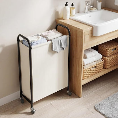 GRANNY SAYS 80L Laundry Hamper, Slim Laundry Basket - Image 7