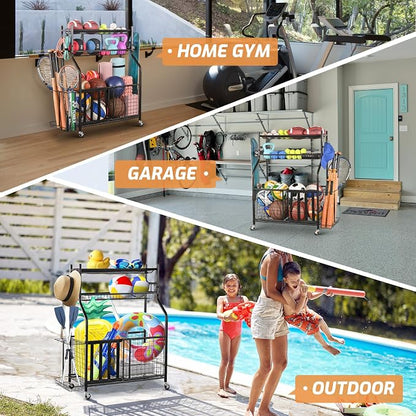 PLKOW Sports Equipment Organizer - Image 3
