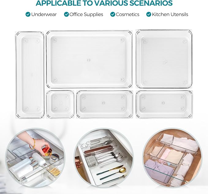 4 Pack Drawer Organizer - Image 7
