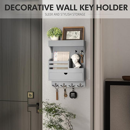 Rebee Vision Wooden Key Holder Wall Mount - Image 4
