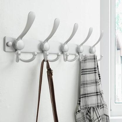 Dseap Coat Rack Wall Mount 2.0 Pro: Heavy Duty 300% Thicker, Stainless Steel - Image 5