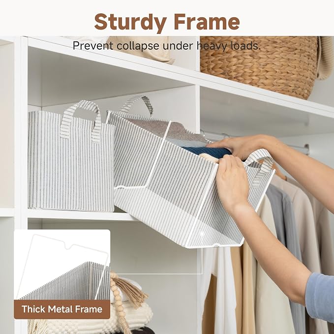 StorageWorks Storage Bins, Fabric Storage Bins - Image 4