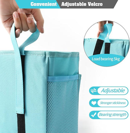 Bseash Bunk Bed Organizer, Bedside Caddy Hanging Bed Organizer Storage Bag - Image 4
