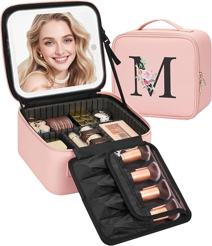 Relavel Initial Makeup Bag by Relavel