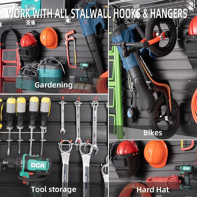 Slatwall Panel Garage Slat Wall Storage Systems - Image 8