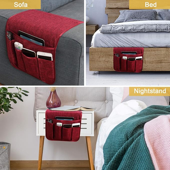 Sofa Armrest Organizer Non-Slip Remote Control Holders - Image 6