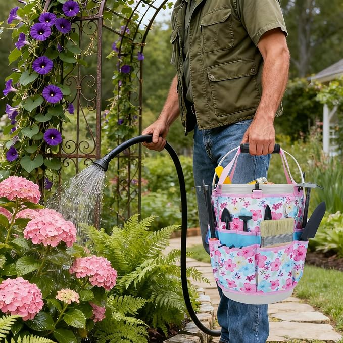KUNN Gardening Gift for Women Men 5 Gallon Bucket Tool Organizer - Image 7