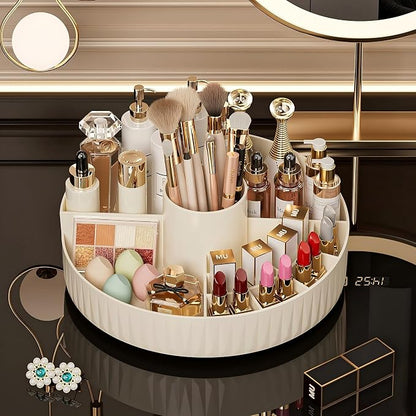 Azurphoric 360° Rotating Makeup Organizer | Large Capacity Multi-Compartment - Image 2