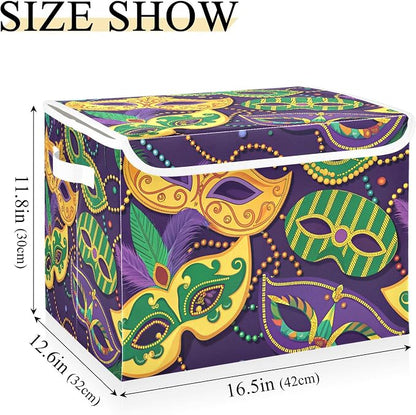 Mardi Gras Mask Storage Bins - Image 3