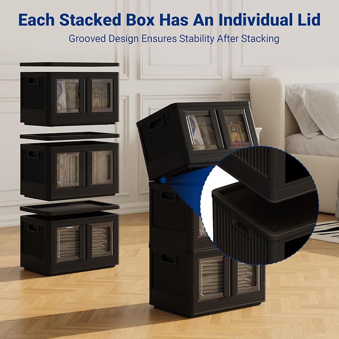 FLEXIMOUNTS 150 QT Stackable Storage Bins - Image 8