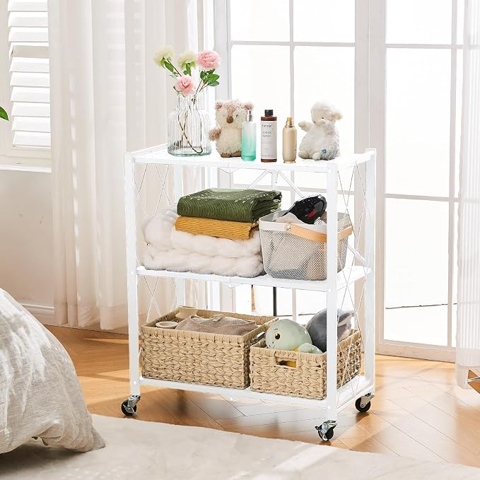 BRIAN & DANY 3-Tier Foldable Storage Shelves - Image 2