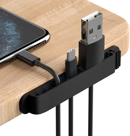 pzoz Cable Clips, 3 Pack Cord Organizer Charger Cable Management by pzoz