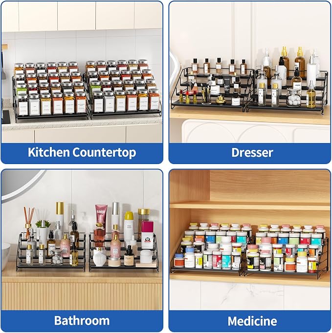 4 Tier Spice Rack Organzier, Spice Rack - Image 8