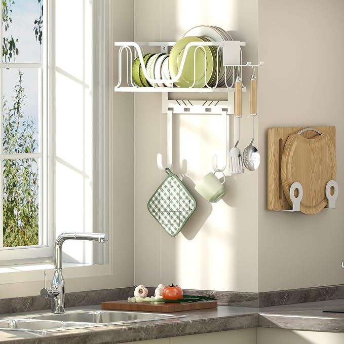 Ironing Board Hanger, 2 in 1 Wall-Mount & Over the Door - Image 8