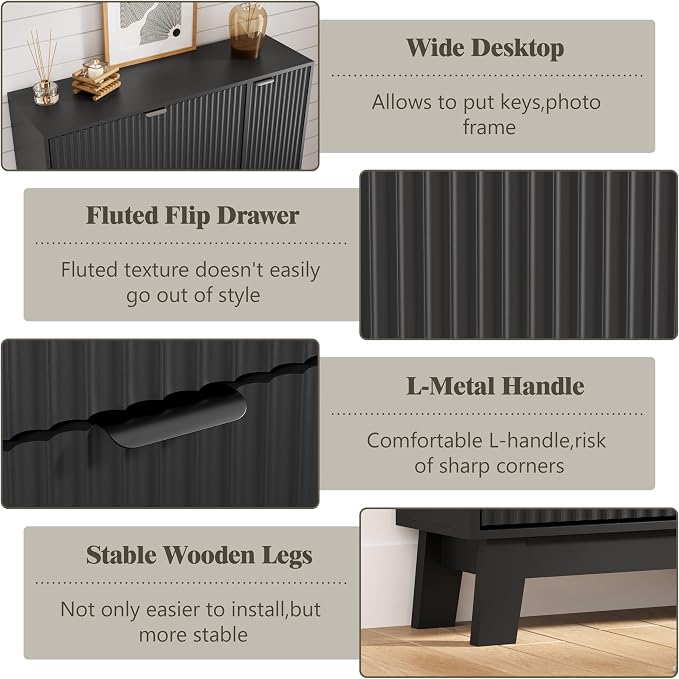 Shoe Cabinet Storage for Entryway - Image 6