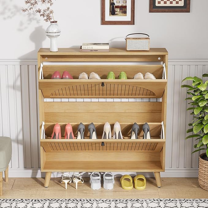 Fsbecl Shoe Storage Cabinet for Entryway - Image 4