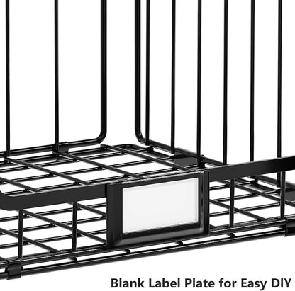 3-Pack Laundry Basket, Wire shelves - Image 2