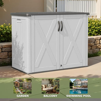 Patiowell 26 Cu.ft Outdoor Storage Cabinet - Image 9