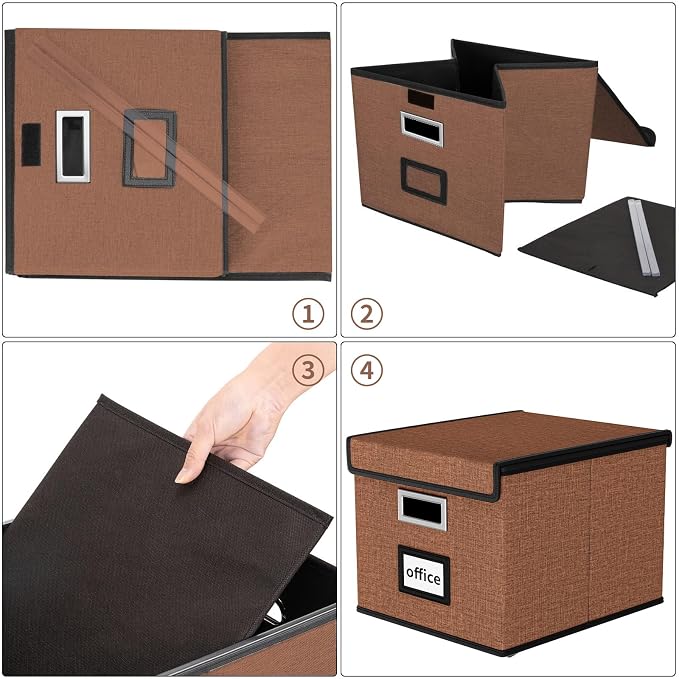Upgrade Portable File Organizer Box - Image 7
