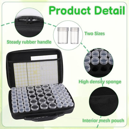 Seed Storage Organizer Box, 57 Slots Seed Collection Containers Seed Storage Box - Image 6