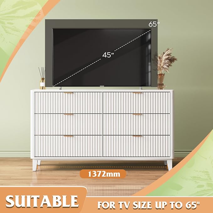 WLIVE Fluted Dresser for Bedroom - Image 6
