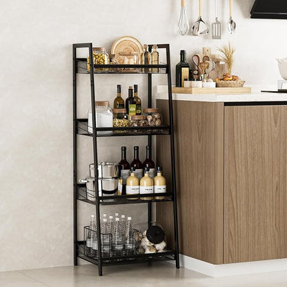 Masupu 4 Tier Bathroom Shelf, Bathroom Organizer and Storage - Image 3
