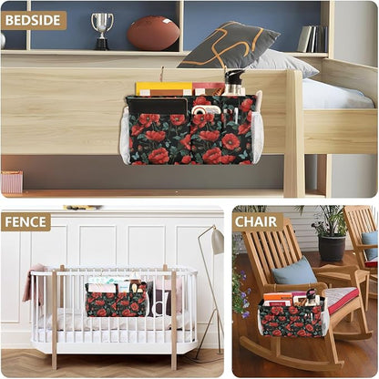 Poppy Butterfly Leaf Bedside Caddy - Image 8