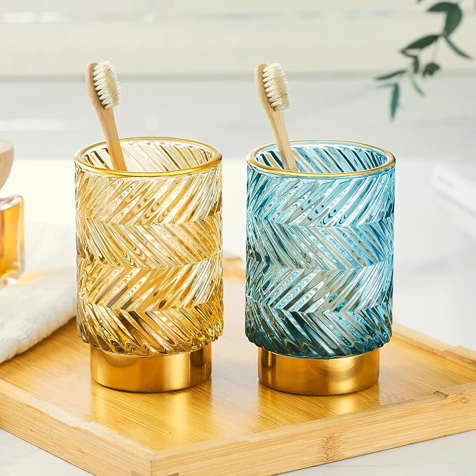 Makeup Brush Holder Organizer, Toothbrush Holders, Desk Pen Pencil Holder - Image 2