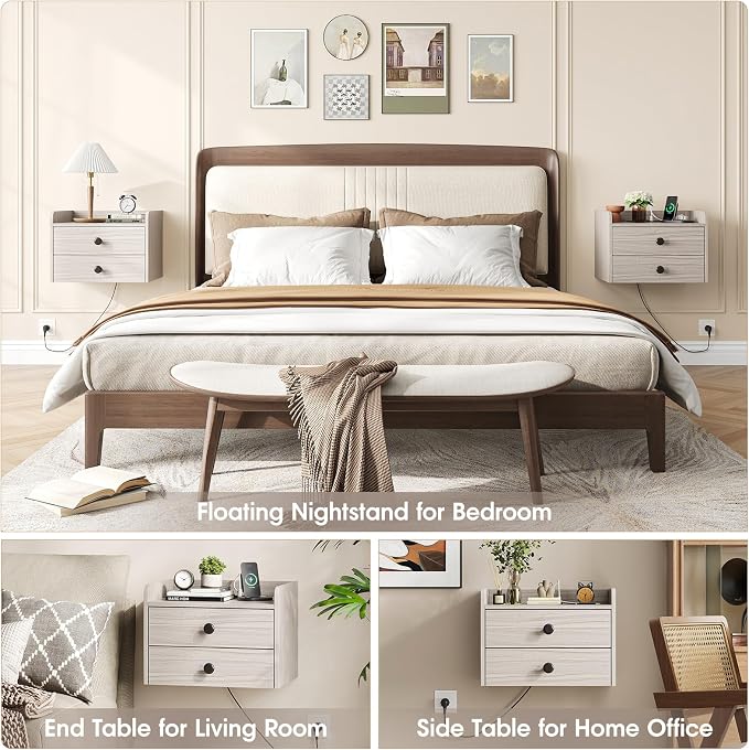 Floating Nightstand Set of 2 - Image 7