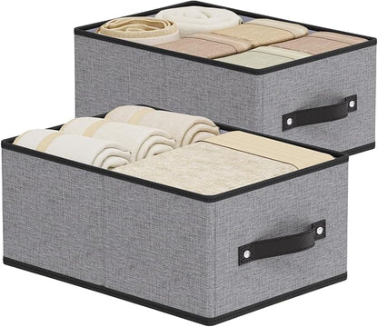 Foldable Storage Boxes, Fabric Storage Baskets by YheenLf