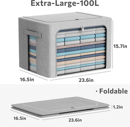 CYhom 3Pack Foldable Storage Bins - Image 5